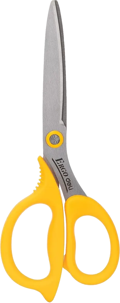 مقص استانلس بيد بلاستيك مريحة من ديلي، مقاس 21 سم، متعدد اللون، E77758