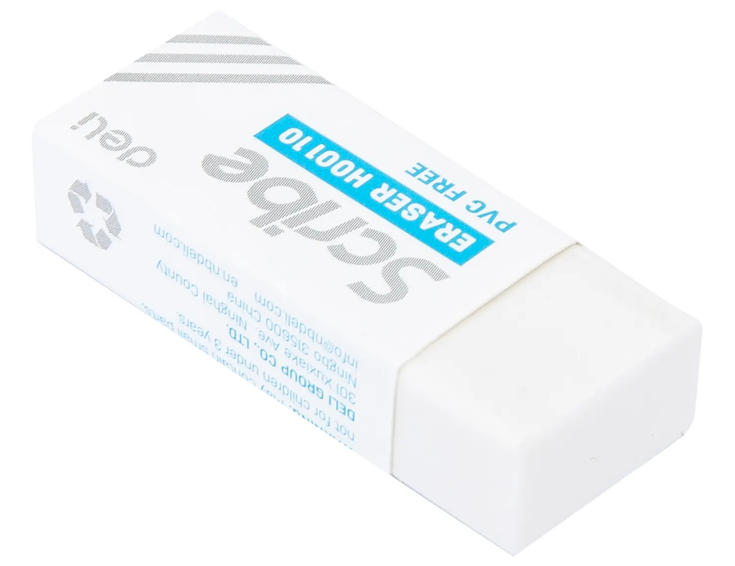 أستيكة  صغيرة ديلي ،أبيض،EH00110