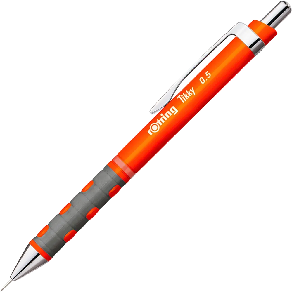 قلم سنون روترينج  تيكي نيون، 0.5 ملم، بلاستيك، برتقالي، 2007215