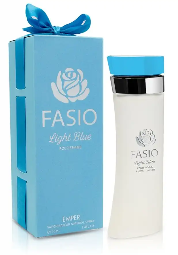 عطر فاسيو لايت بلو من امبر للنساء او دي بارفان 100مل