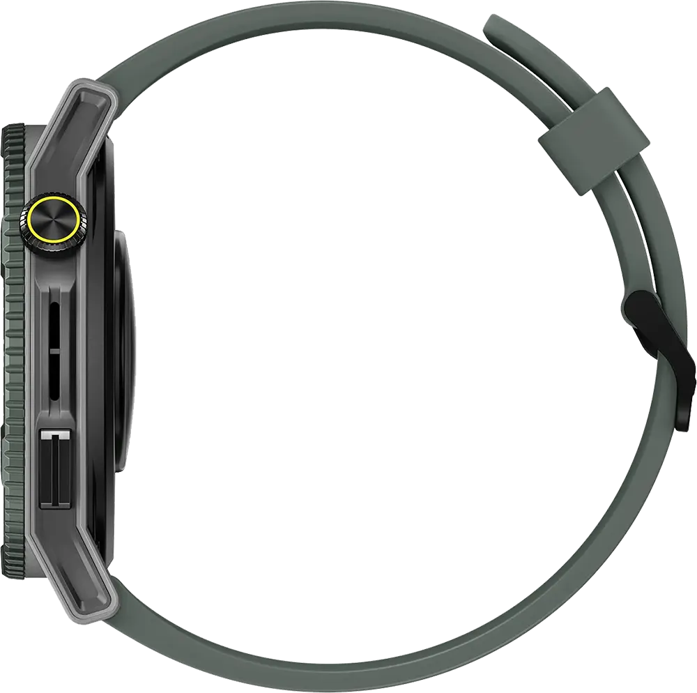 ساعة سمارت هواوي جي تي 3 SE، شاشة اموليد 1.43 بوصة، حزام ألياف البوليمر، مقاومة للماء، أخضر