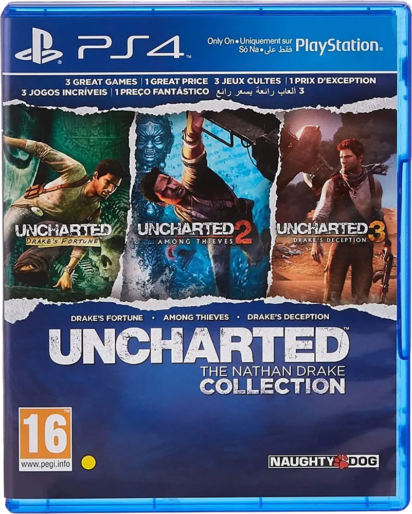 مجموعة  Uncharted The Nathan Drake  بلايستيشن 4