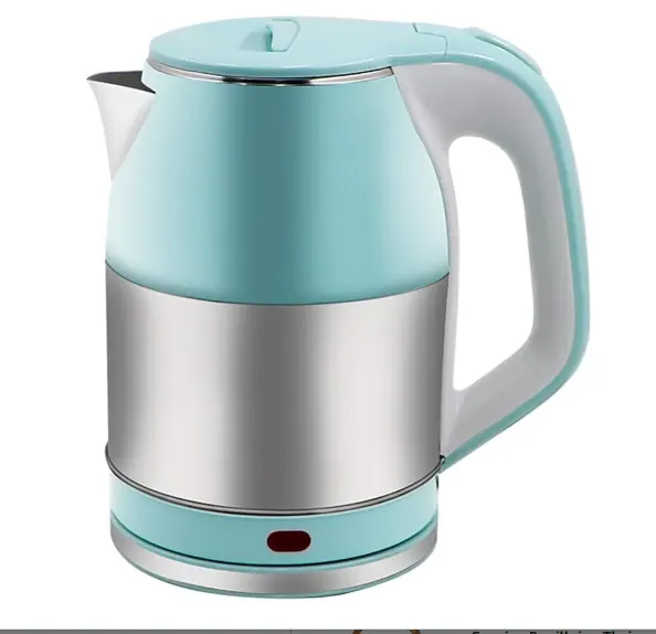 غلاية مياه كهربائية بلاستيك رنكيو، 2.5 لتر، 1500 وات، أزرق