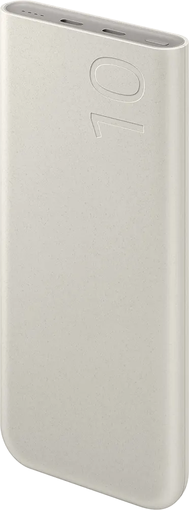 باور بانك سامسونج، 10000 مللي أمبير، 25 وات، 9 فولت، أبيض،EB-P3400XUEGWW