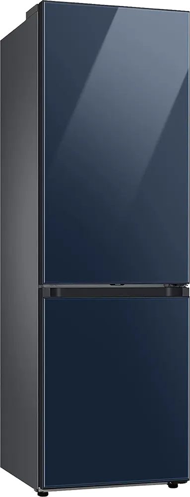 ثلاجة سامسونج نوفروست كومبي، 344 لتر، 2 باب، لون أزرق، RB34A6B0E41-MR