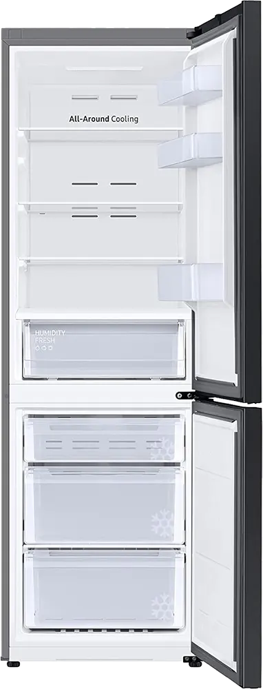 ثلاجة سامسونج نوفروست كومبي، 344 لتر، 2 باب، لون أزرق، RB34A6B0E41-MR