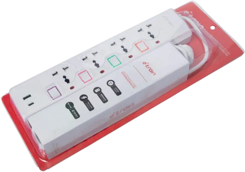 مشترك كهرباء ايترين 4 منافذ + يو اس بي + تايب سي، 16 أمبير ، أبيض