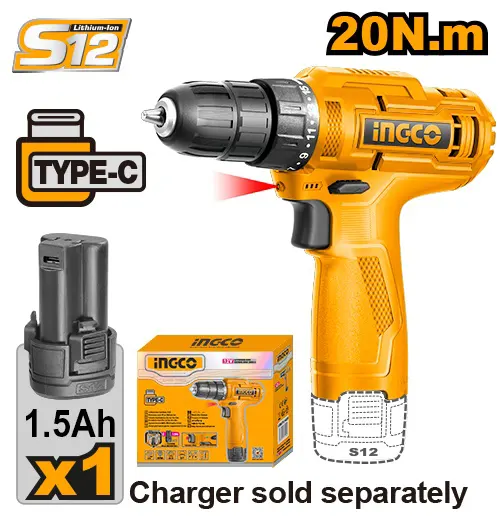 شنيور انكو، 12 فولت، 1.5 امبير،CDLI12428