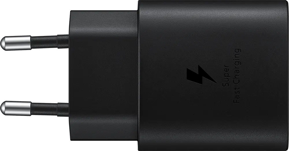 شاحن سامسونج، 25 وات، تايب سي ل تايب سي، شحن سريع، اسود، EP-T4510XBEGWW