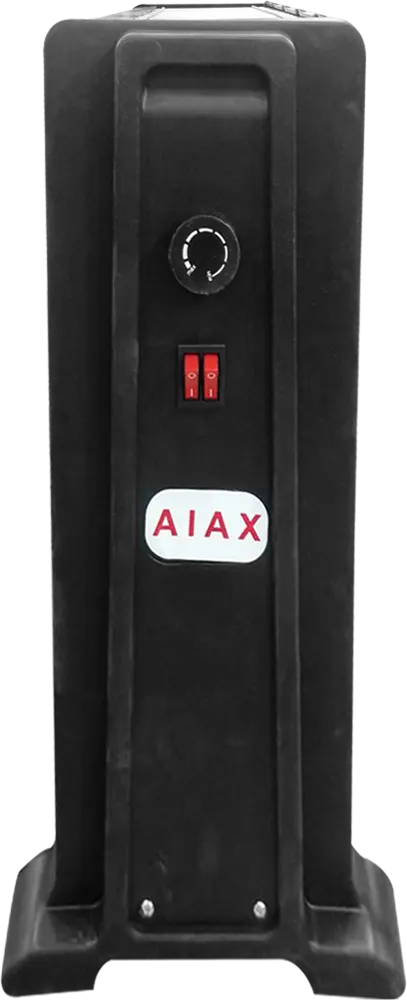 Aiax Halogen Heater, 4 Candles, 1200 Watt, Black, KGH-4
