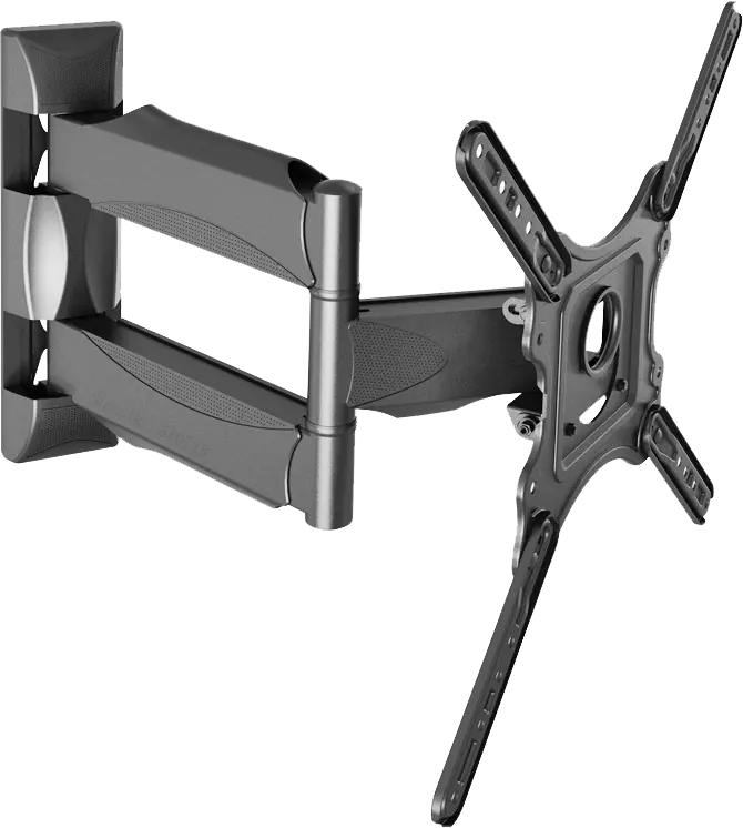 حامل شاشة حائطي ترومان متحرك ، (60-32) بوصة، أسود، P4