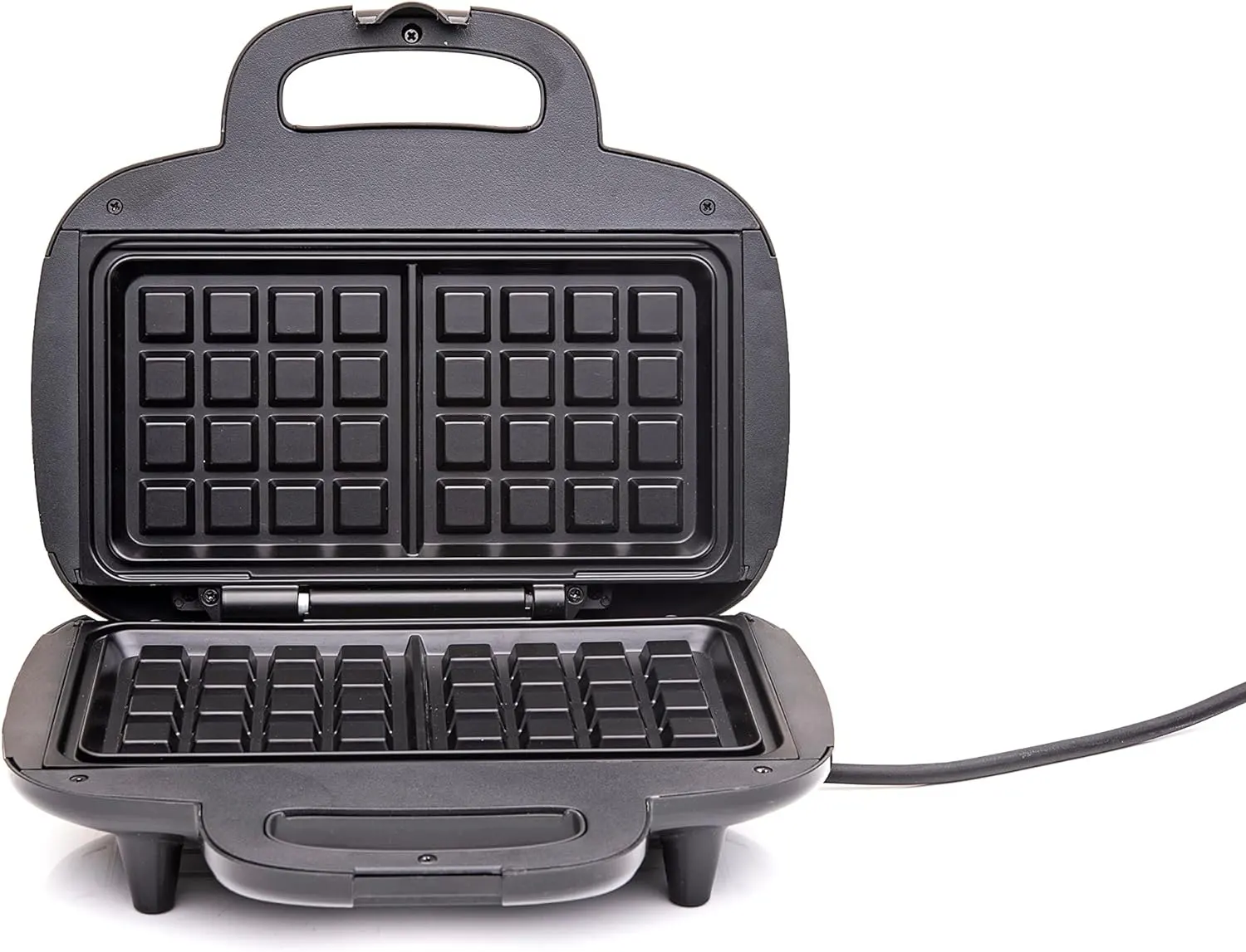 صانع الوافل ميديا تك، 2 شريحة ، 700 وات، أسودX أسود،MT-WM204