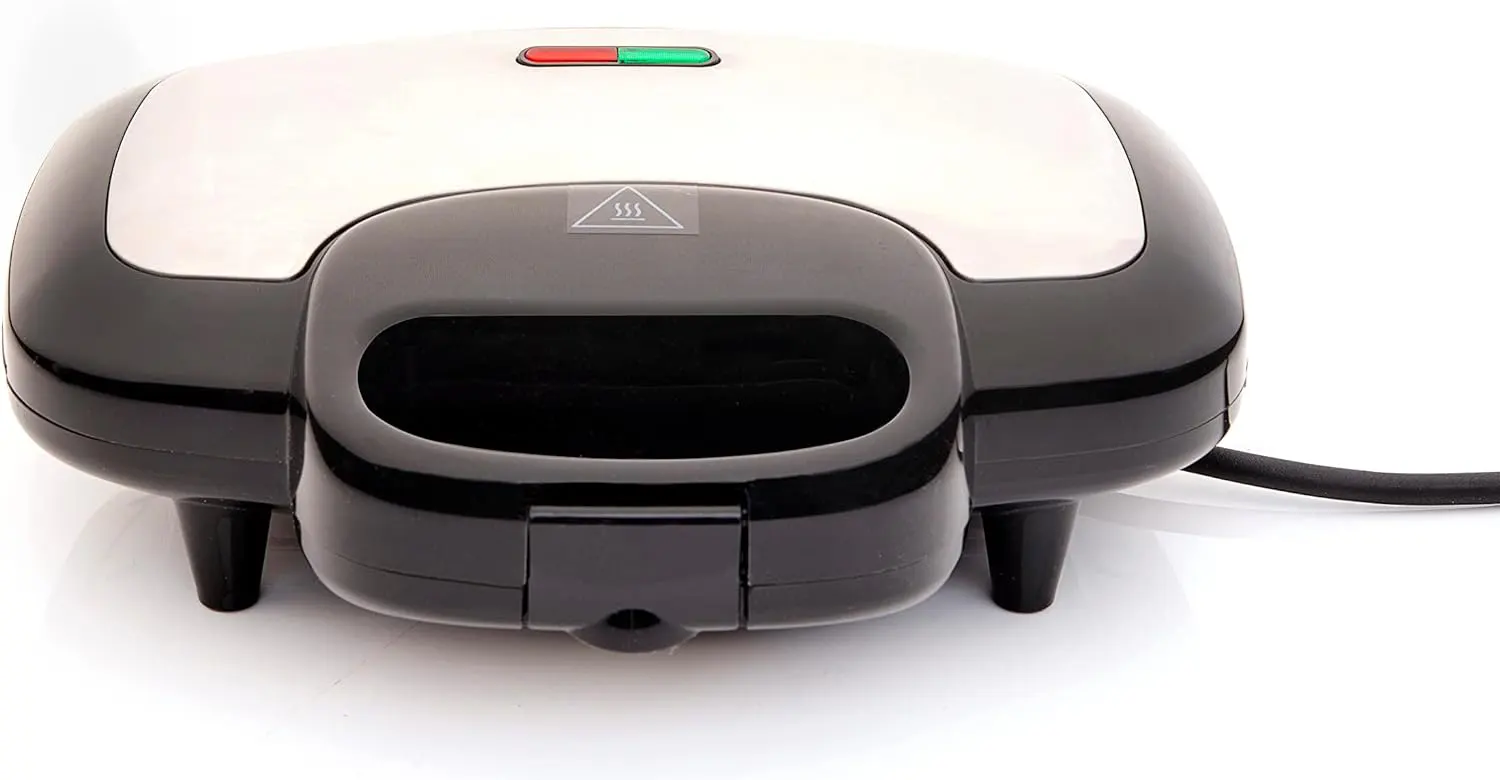 صانع الوافل ميديا تك، 2 شريحة ، 700 وات، أسودX أسود،MT-WM204