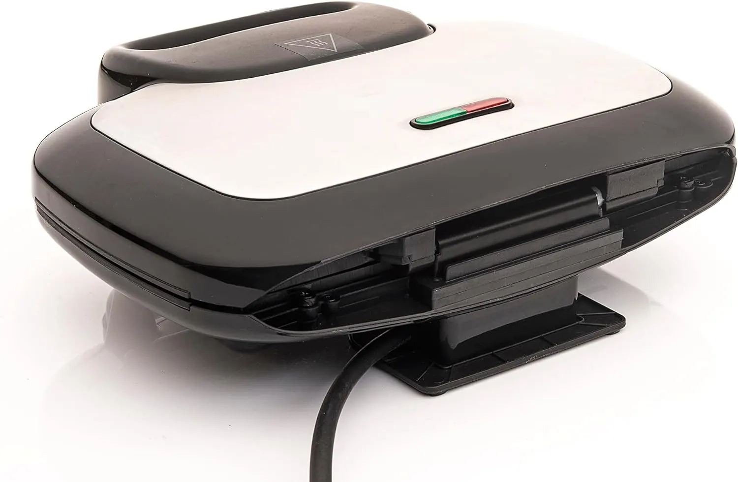 صانع الوافل ميديا تك، 2 شريحة ، 700 وات، أسودX أسود،MT-WM204