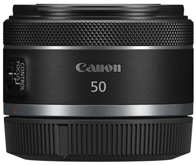 عدسة كاميرا كانون ار اف 50 ملم، فتحة العدسة 1.8 اس تي ام