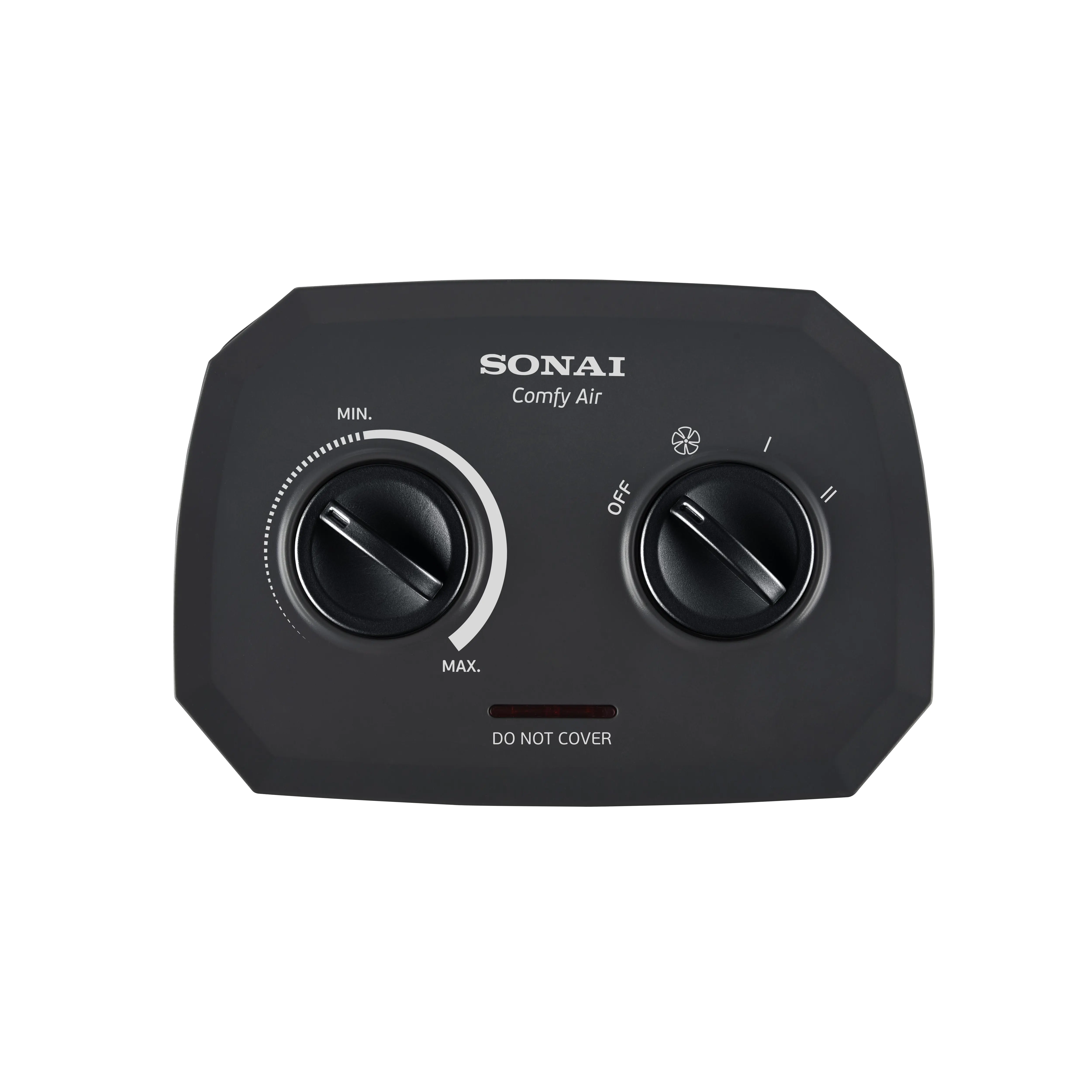 دفاية مروحة سوناي كومفى بلو، 2000 وات، أسود، SH-909