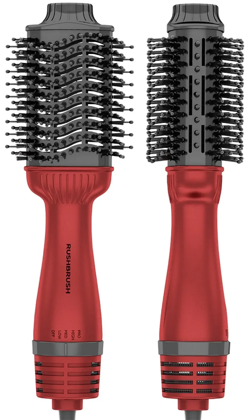 فرشاه فرد الشعر راش براش V3 برو ،طلاء من السيراميك ،1400 وات ، أحمر، V3 PRO