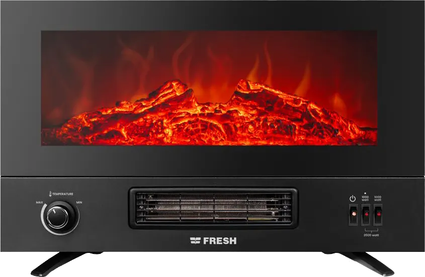 دفاية فريش فاير 2000 وات، أسود، Fresh 500017062