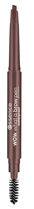 قلم حواجب ايسنس واو وات أبراو مقاوم للماء، 02 بني