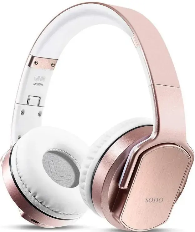 سماعة رأس لاسلكية سودو تويست اوت MH2 ،مكبر صوت ، صوت عالي الجودة، برونز