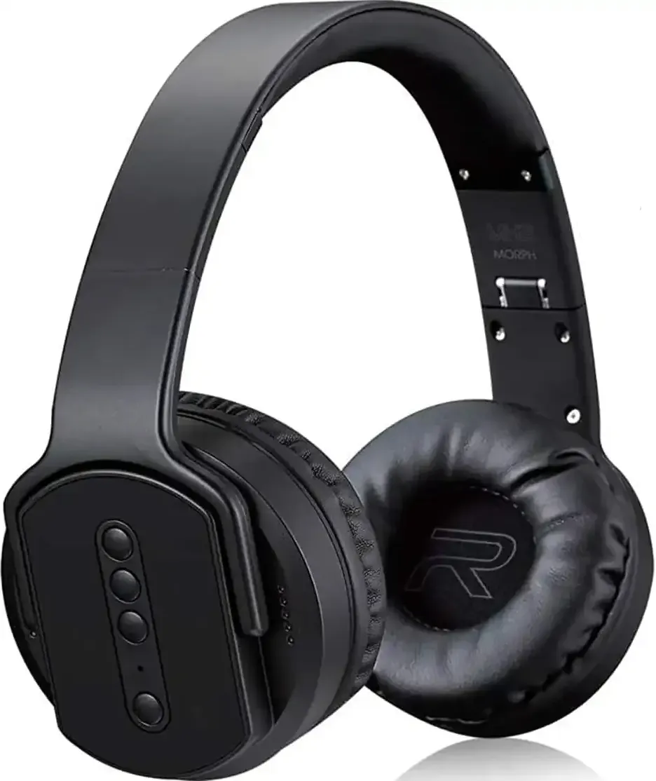 سماعة رأس لاسلكية سودو تويست اوت MH2 ،مكبر صوت ، صوت عالي الجودة، أسود