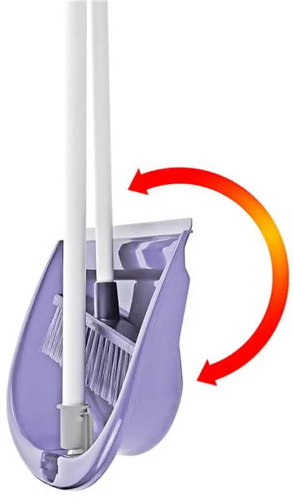 فرشاة بالجاروف قابلة للطي من تيتيز،ألوان،TP-158