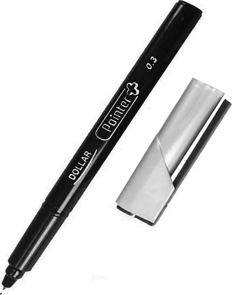 قلم دولار بوينتر 0.3 مم، اسود