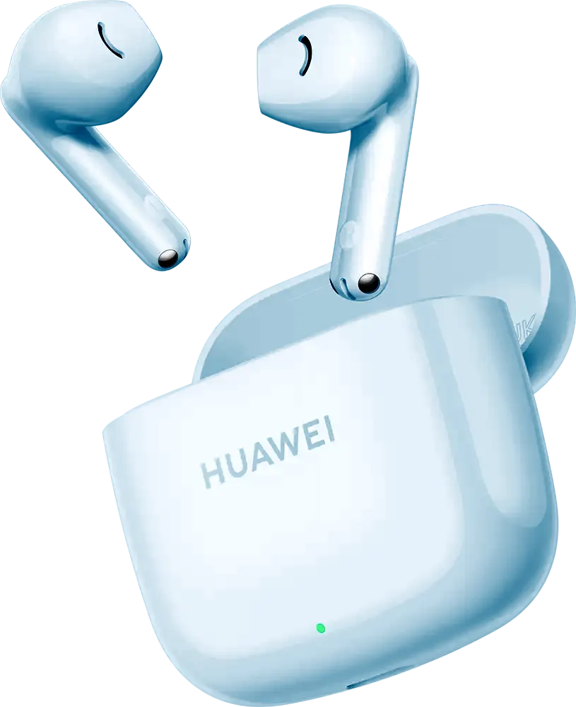 سماعة هواوي فري بودز إس إي 2، لاسلكية، بلوتوث 5.3، بطارية 510 مللي أمبير، أزرق فاتح، T0016