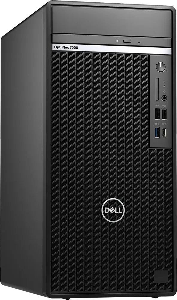 كمبيوتر مكتبي ديل اوبتبيليكس 7000 إنتل كور I7-12700 ، رامات 8 جيجابايت ، هارد 512 جيجابايت SSD ، بطاقة رسومات Intel Iris Xe مدمجة ، أسود