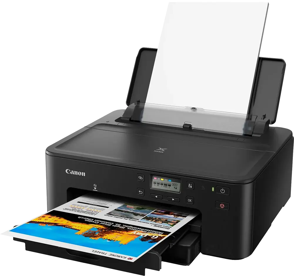 الطابعة النافثة للحبر كانون بيكسما، طباعة ملونة، واي فاي، أسود، TS704A