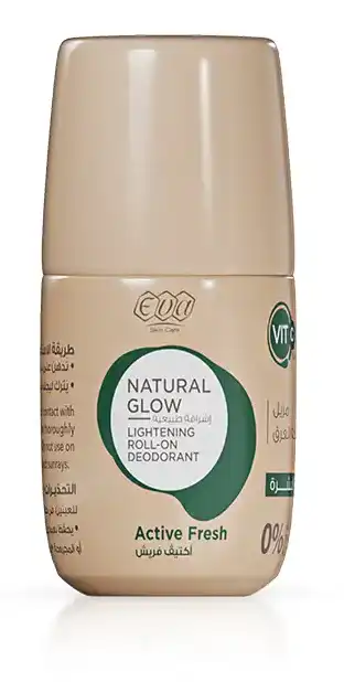 مزيل عرق رول اون  اكتيف فريش من ايفا سكين كير ﺇشراقة طبيعية 60 جم