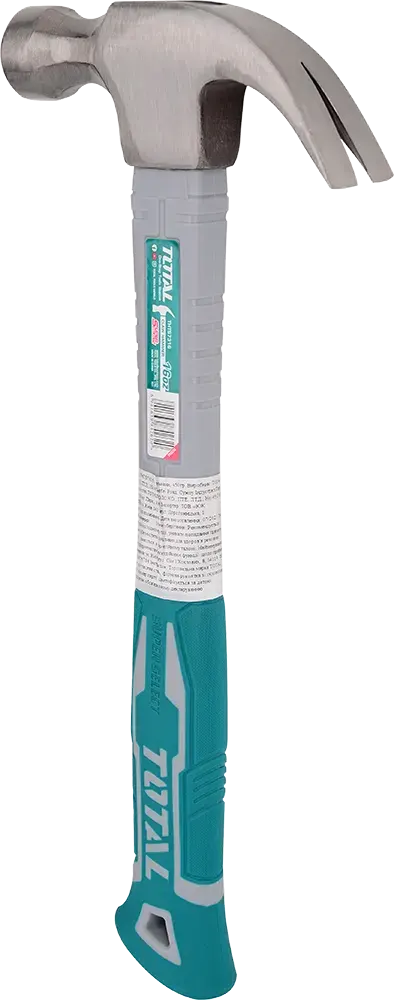 شاكوش خلاع توتال تولز، 450 جرام، يد فايبر، THTS7316