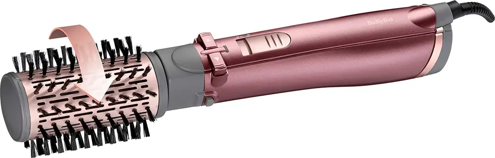 مصفف شعر بيبي ليس 1000 وات، فرشاه دوارة، روز، AS960SDE