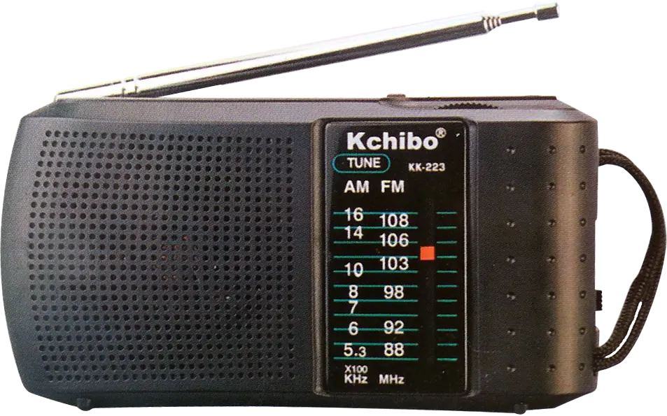 جهاز راديو كاشيبو، يعمل بالحجارة ، متعدد اللون ، KK-223