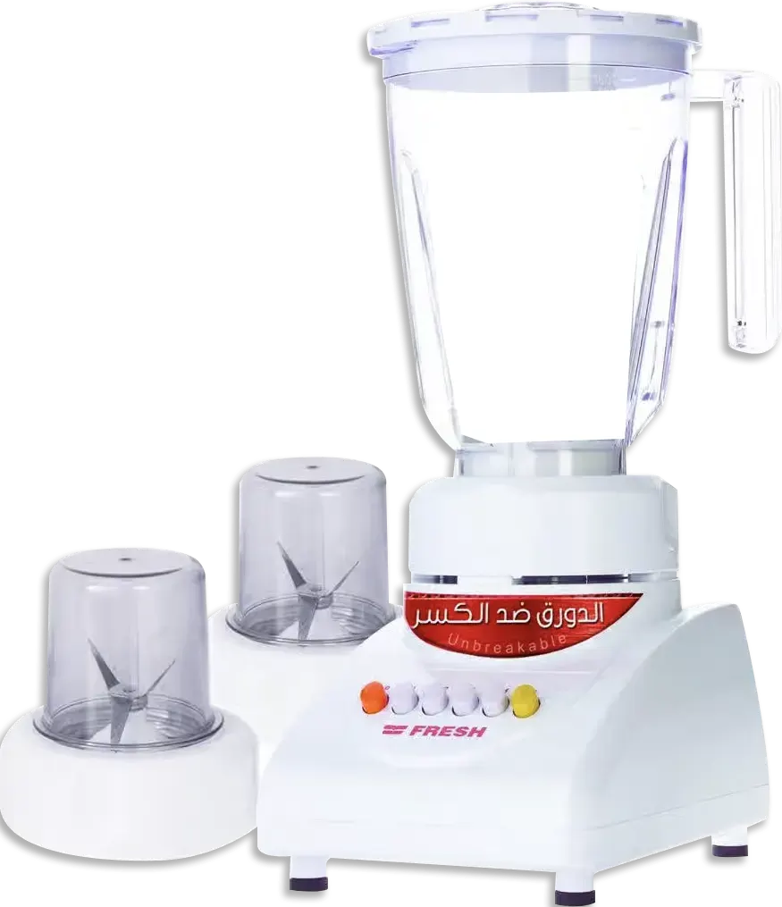 خلاط كهربائي فريش صلصة ، 360 وات، 1.5 لتر، مطحنة، أبيض