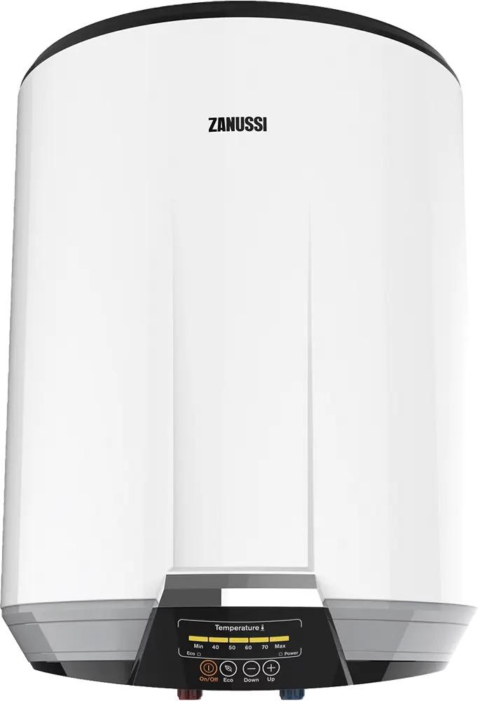 سخان مياه كهربائي زانوسي تيرمو بلس 80 لتر، شاشة ديجيتال، أبيض، ZYE08031WN
