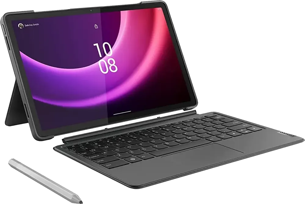 تابلت لينوفو تاب P11 الجيل الثاني، شاشة 11.5 بوصة، ذاكرة داخلية 128 جيجابايت، رامات 6 جيجابايت، شبكة الجيل الرابع ال تي اي، لوحة مفاتيح + القلم، رمادي ستورم