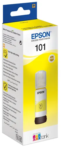 زجاجة حبر ابسون 101Y أصفر ،70 مل