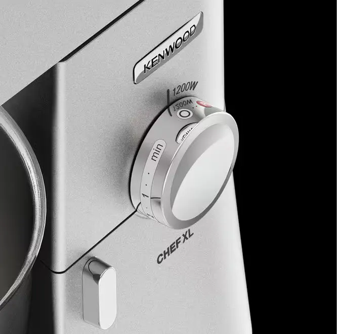 عجان كينوود شيف اكس لارج، 1200 وات، 6.7 لتر، فضي، KVL4110S، (بضمان راية)