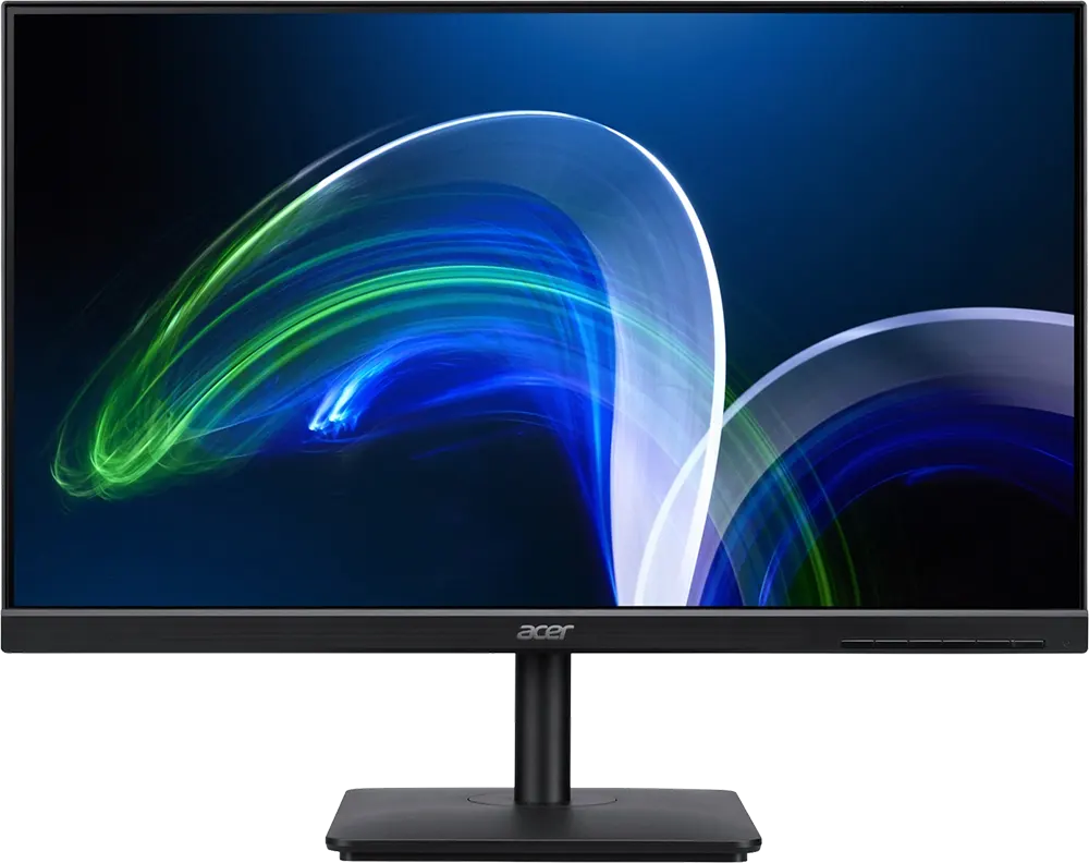 شاشة كمبيوتر آيسر 23.8 بوصة LCD، دقة FHD، لوحة VA، أسود، VA241Y