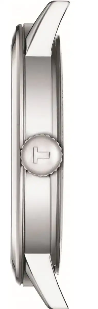 ساعه تيسوت رجالي، عقارب، سوار ستانلس ستيل، فضي T129-410-11-031