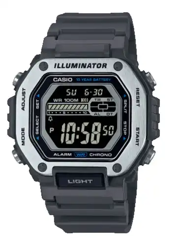 ساعه كاسيو رجالي ، رقميه ، أسود MWD-1100H-8BVDF