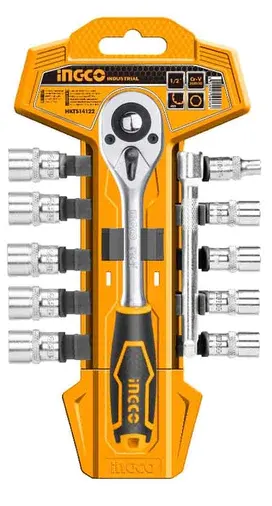 Ingco Screwdrivers bit set, 12 pieces, 1-4 inch, HKTS14122