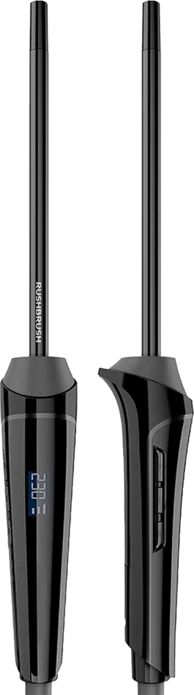 مكواة شعر كيرلي رش براش تويستي، 230 درجة مئوية، شاشة ال سي دي، اسود، C1