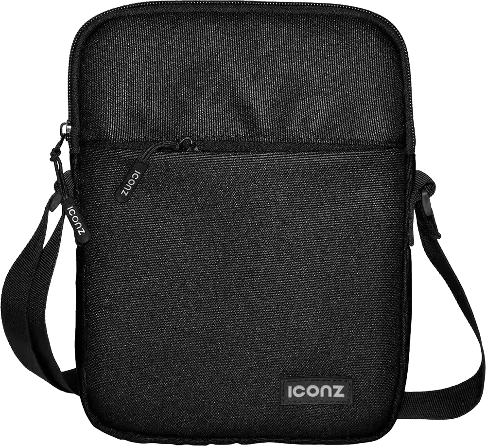 شنطة كروس من ايكونز، 9 انش، اسود، 1031