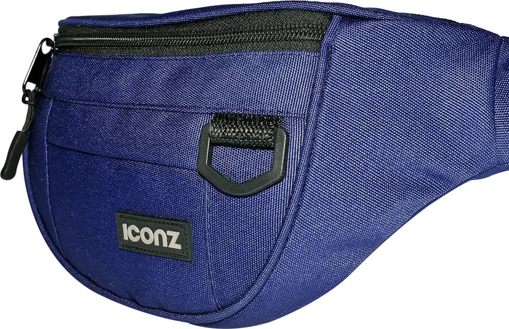 شنطة خصر أيكونز تكساس، 9 بوصة، أزرق, 1038