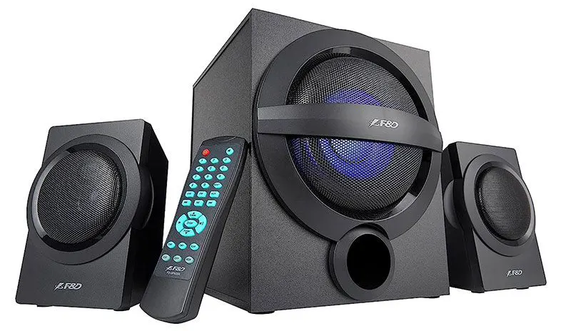 سماعات صب وفر اف آند دي، بلوتوث،37 وات ،ريموت كنترول، أسود، A140X BT