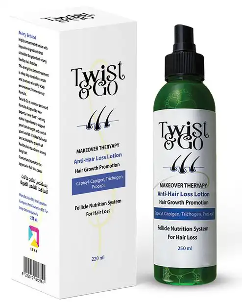 لوشن بخاخ شعر تويست اند جو معالج لتساقط الشعر، 250 مل