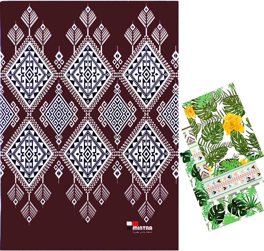 كشكول مينترا 80 ورقة مسطر، A4، أشكال متعددة