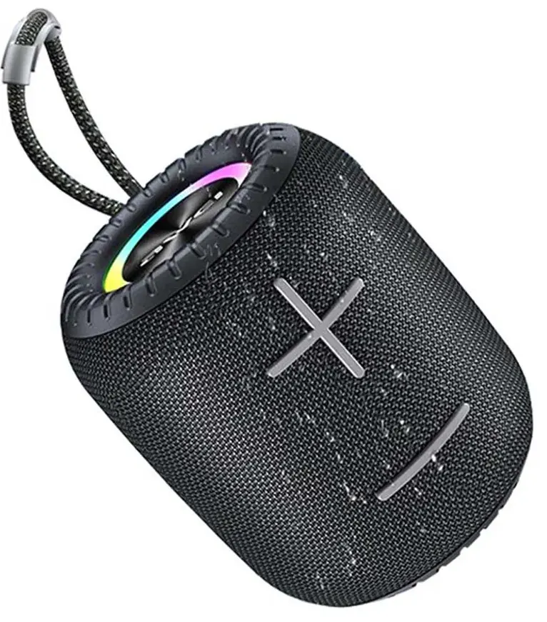 مكبر صوت  ميني اوي ، بلوتوث 5.0 ، 6 وات، مقاوم للماء ،أسود،Y526